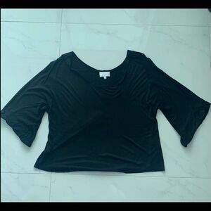 ALEXIS TOP OVERSIZED ONE SHOULDER
